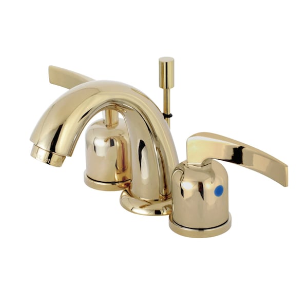 KB8912EFL Centurion Widespread Bathroom Faucet, Polished Brass